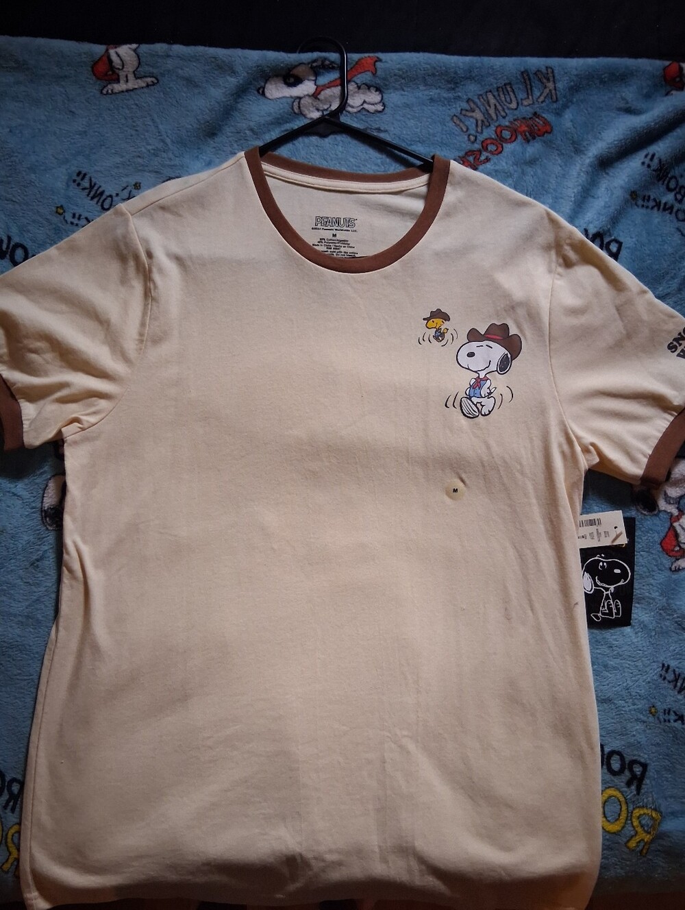 Cowboy Snoopy and Woodstock Tee